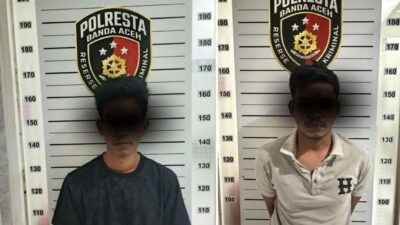Polisi Amankan Dua Terduga Pelaku Penggelapan Motor milik Anggota TNI
