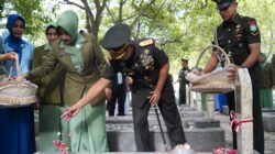 Pangdam IM Pimpin Ziarah Nasional HUT ke-81 TNI di Taman Makam Pahlawan Banda Aceh