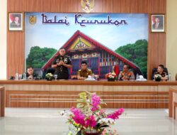 Dandim 0101/KBA Bekali Para Keuchik Kewaspadaan Dini Cegah Gangguan Keamanan Gampong