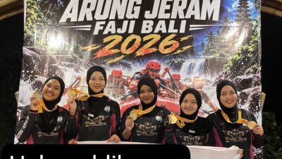 Atlet FAJI Nagan Raya Raih Emas Kejurnas Arung Jeram di Bali