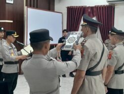 Kapolres Nagan Raya Pimpin Sertijab Kapolsek Kuala Pesisir dan Beutong