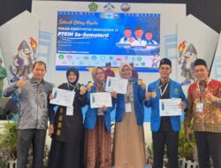 Mahasiswa UIN Ar-Raniry Raih Empat Emas di PKM IV PTKIN Se-Sumatera