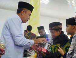 BKM Masjid Agung Ruhama Takengon Salurkan 108 Paket Santunan untuk Anak Yatim di Atu Lintang