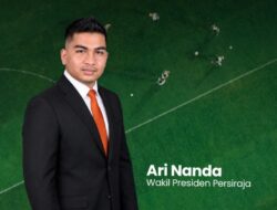 Nazaruddin Dek Gam Tunjuk Ari Nanda Sebagai Wapres Persiraja Gantikan Iswahyudi