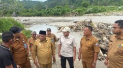 Tinjau Daerah Irigasi Seunong, Wagub Dek Fadh Dorong Perbaikan Segera Dilakukan
