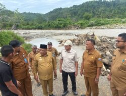 Tinjau Daerah Irigasi Seunong, Wagub Dek Fadh Dorong Perbaikan Segera Dilakukan