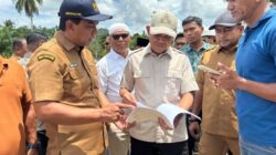 Tinjau Daerah Irigasi Seunong, Wagub Dek Fadh Dorong Perbaikan Segera Dilakukan