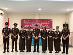 Lantik 8 Pejabat Kasubseksi, Kajari Aceh Selatan Tekankan Jaga Integritas Hindari Penyimpangan