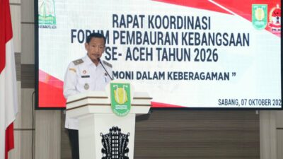 Wawako Sabang: Keberagaman Harus Jadi Kekuatan untuk Jaga Persatuan Aceh