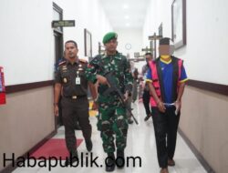 Penyidik Kejati Aceh Serahkan Tersangka dan Barang Bukti Korupsi Pengadaan Tanah Irigasi Kepada Kejari Simeulue