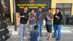Jatanras Satreskrim Polresta Banda Aceh Tangkap Pria Pencuri HP dan Magic Com milik Mahasiswi