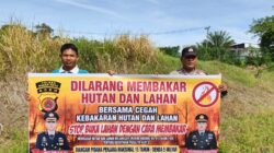 Polres Nagan Raya Imbau Masyarakat Tidak Membakar Hutan dan Lahan