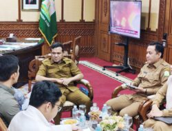 Wagub Dek Fadh Terima Audiensi Kepala Perwakilan BI Aceh, Dukung Pengembangan UMKM