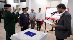 Gubernur Mualem Lantik Taufik sebagai Pejabat Sekda Aceh di Medan