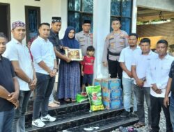 Angkatan BSG, ZLS, dan STS Aceh Serahkan Santunan untuk Keluarga Almarhum Aipda Jonni Rahmad