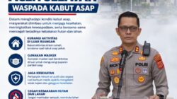 Kapolres Aceh Selatan: Kabut Asap Kiriman Mulai Selimuti Aceh Selatan, Warga Diingatkan Gunakan Masker