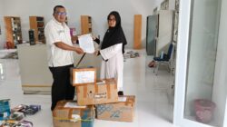 Kepala SMKN 1 Peusangan Sampaikan Terima Kasih kepada SMKN 1 Al Mubarkeya atas Hibah Buku Bacaan bagi Siswa Terdampak Banjir