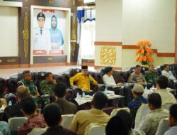 Bupati TRK Pimpin Rakor Persiapan Pembentangan Bendera Merah Putih Sepanjang 24 Kilometer