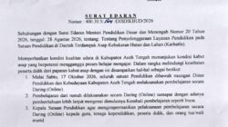 Kabut Asap Selimuti Aceh Tengah, Disdikbud Berlakukan Pembelajaran Daring Mulai 17 Oktober