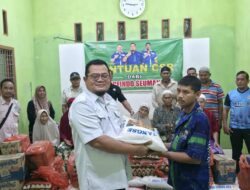 PT Socfindo Seumanyam Salurkan Bantuan Sembako untuk 15 Penyandang Disabilitas