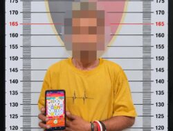 Resmob Polres Aceh Barat Amankan Pria Diduga Terlibat Judi Slot Online di Manekro
