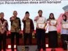 Wagub Dek Fadh Bersama Wakil Ketua KPK Serahkan Penghargaan Desa Antikorups kepada 15 Gampong di Aceh