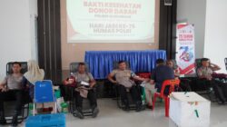 Peringati HUT Humas Polri Ke-75, Polres Aceh Besar Gelar Donor Darah