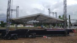 Jelang Pembukaan MTQ ke-35, DSI Aceh Besar Pacu Bangun Panggung Utama