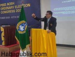 PSSI Aceh Sudah Miliki Ketua Umum Terpilih Hasil Kongres, Pusat Tak Perlu Kirim Plt Lagi