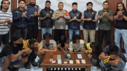 Polres Sabang Amankan Enam Terduga Pelaku Judi dan Judi Online