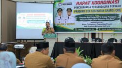 Sekda Aceh Barat Buka Rakor Pencegahan dan Pengendalian Penyakit Program CKG