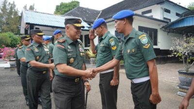 Kunjungi Mapomdam IM, Pangdam IM Tekankan Disiplin, Integritas, dan Profesionalisme Prajurit