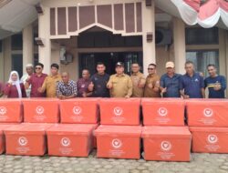 Pemkab Pijay Terima Bantuan Fiber dari Kementerian  Kelautan dan Perikanan, Bupati Sibral Harap Tambahan
