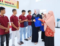 Kak Na Semangati Anak Binaan di LPKA Lambaro