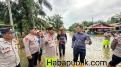 Wakil Bupati Dan Kapolres Aceh Selatan Pantau Langsung Banjir di Trumon Tengah