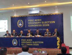 Raih 33 Suara, Nazir Adam Terpilih sebagai Ketua PSSI Aceh 2026–2030
